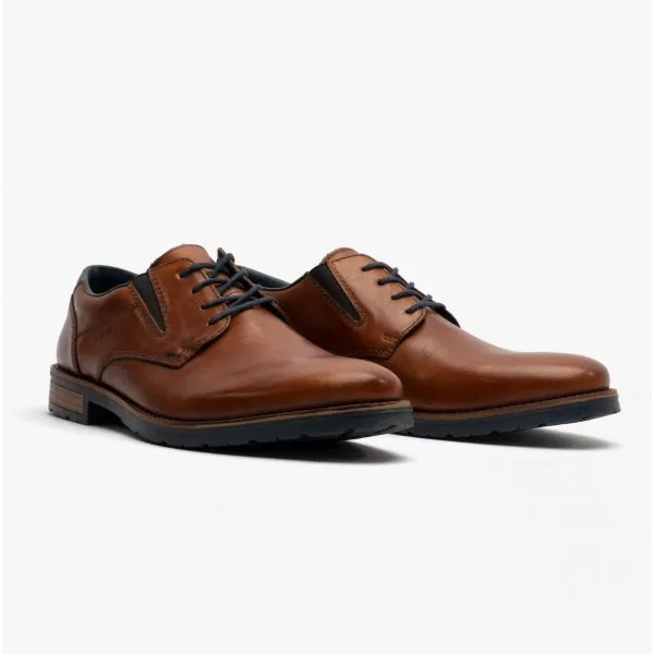 14621-24 Mens Leather Shoes Brown