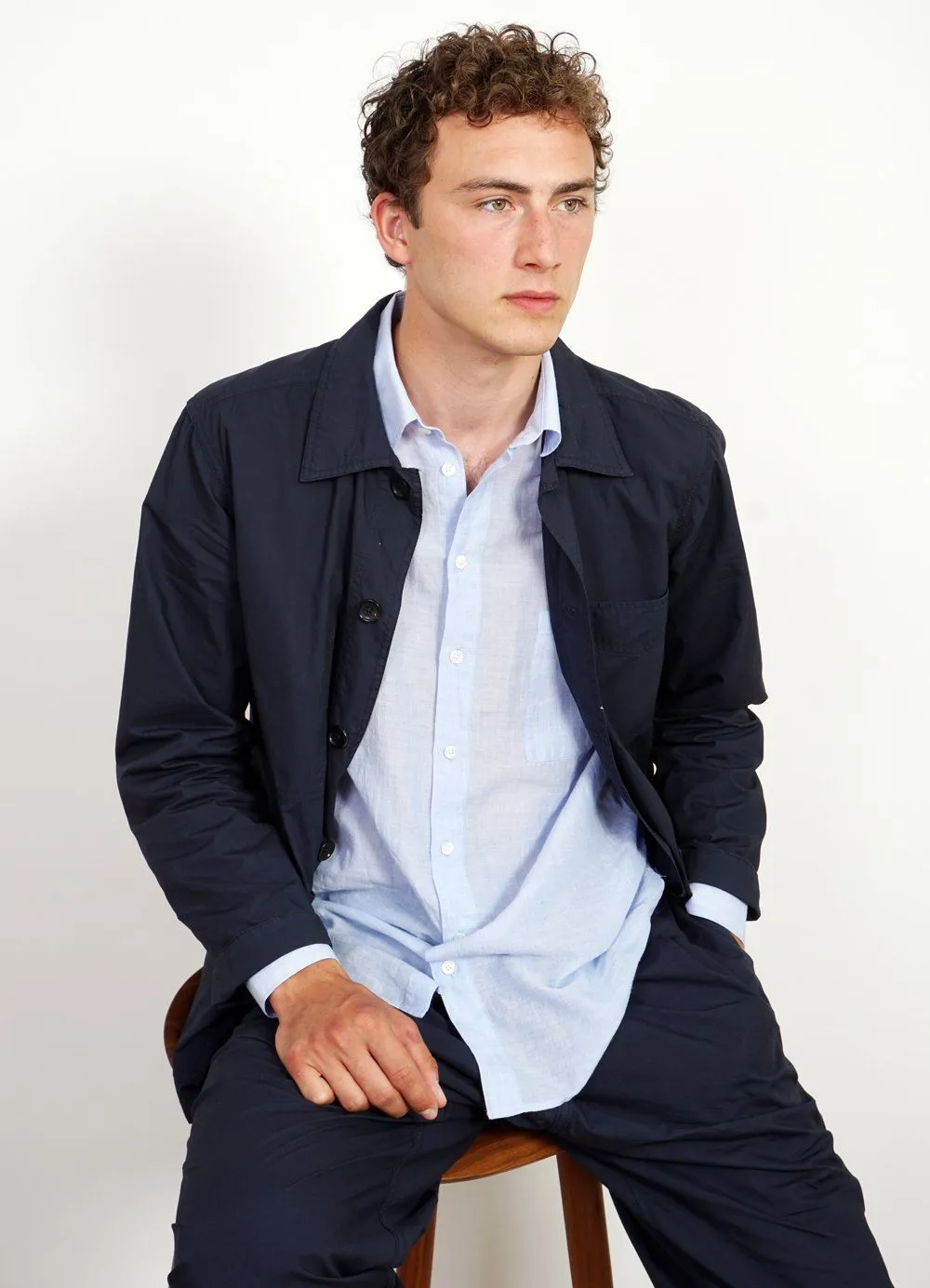 ANDERS | Super Light Summer Jacket | Navy