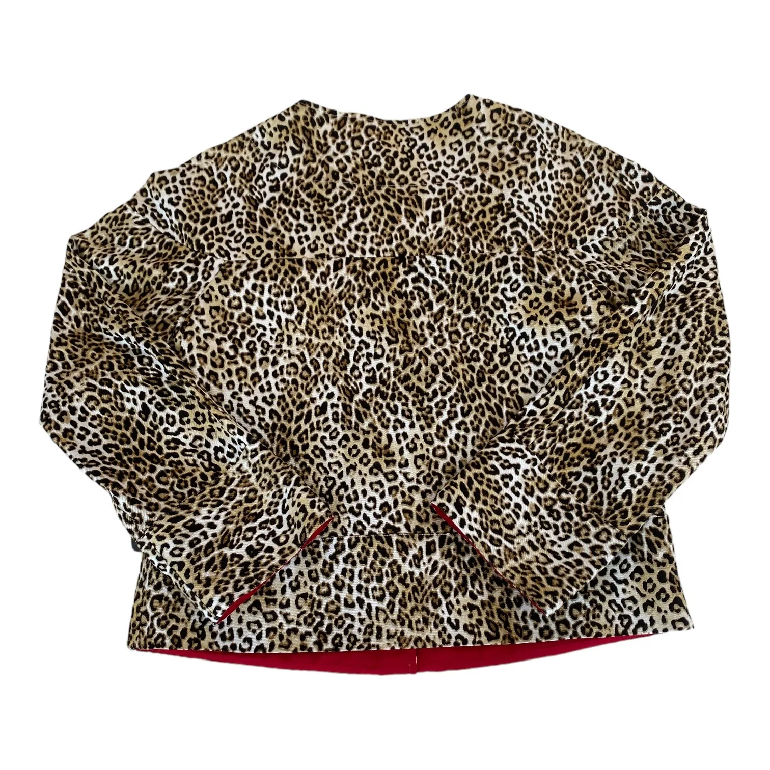 Animal Print Blazer Chicos, Size M