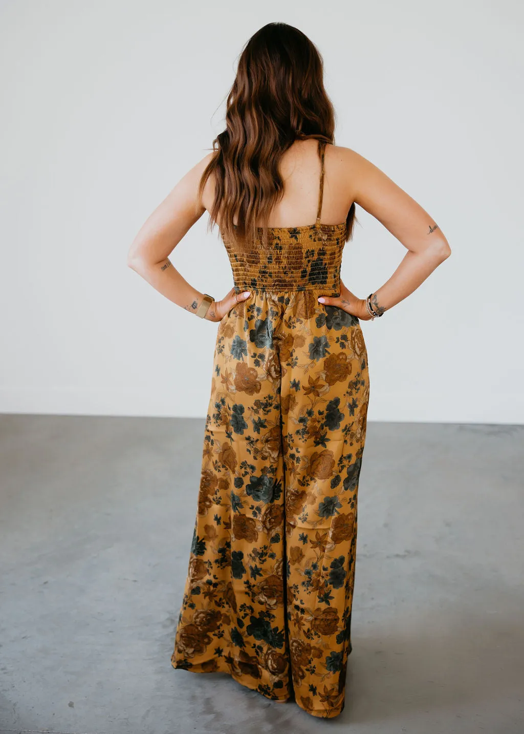 Avery Floral Jumpsuit