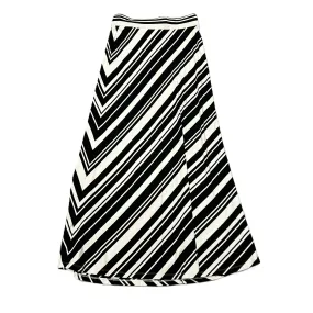 Black & White Skirt Maxi By Ann Taylor, Size: S