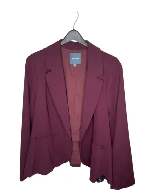 Blazer By Modcloth In Purple, Size: 3x