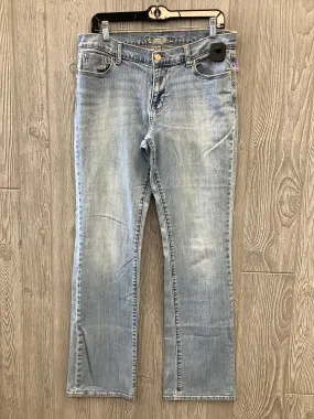 Blue Denim Jeans Straight Clothes Mentor, Size 10