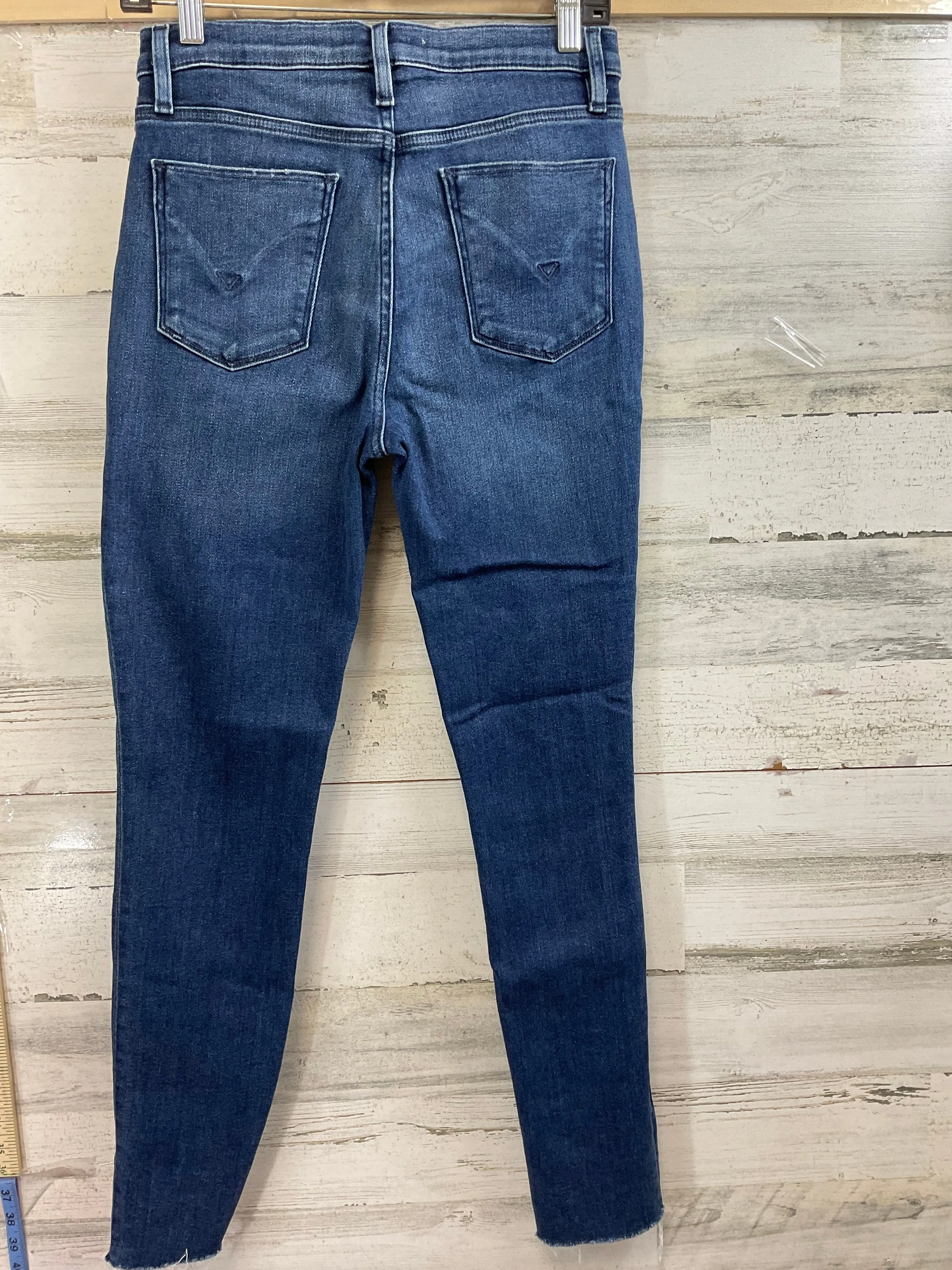 Blue Denim Jeans Straight Hudson, Size 4