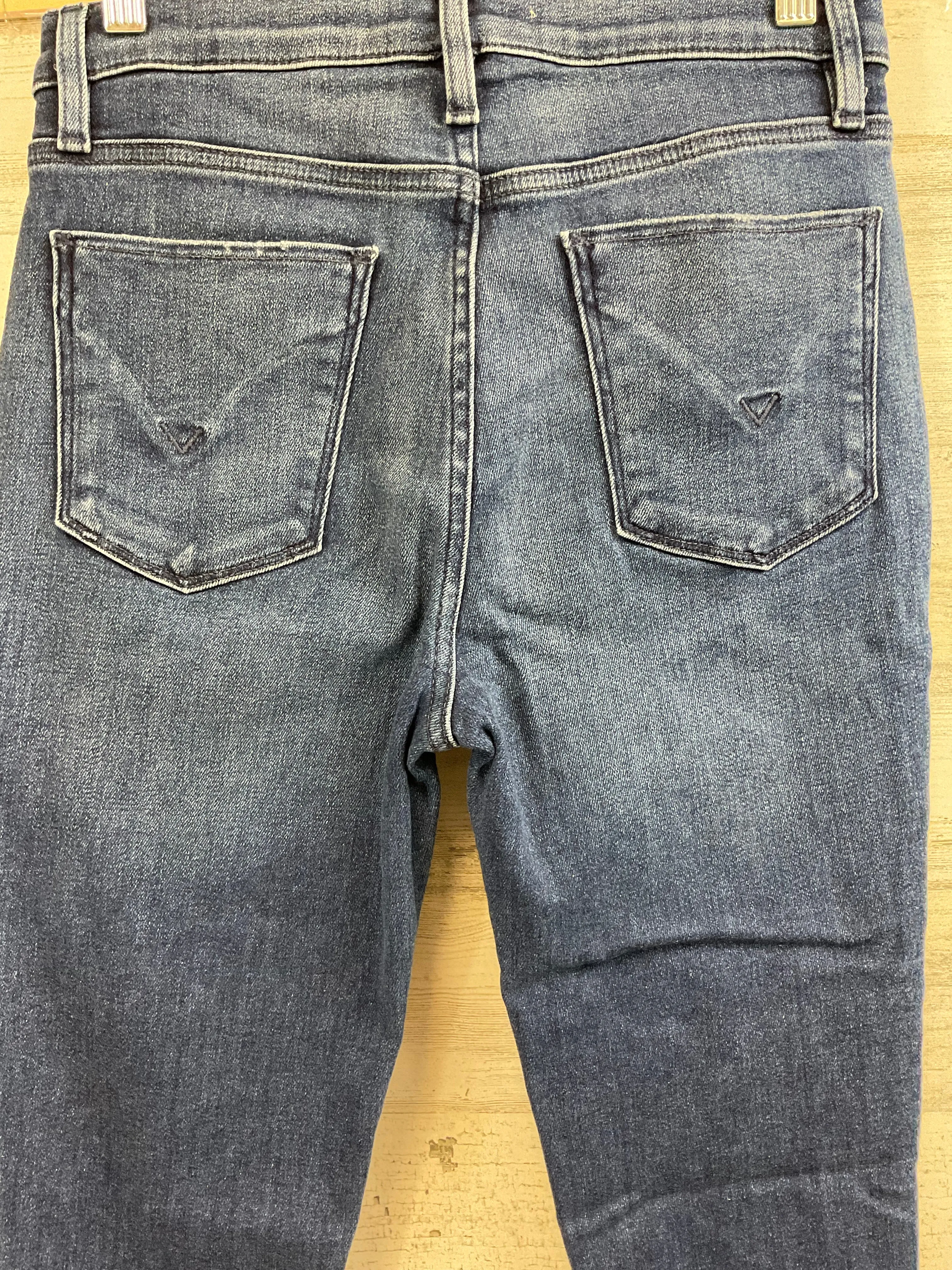 Blue Denim Jeans Straight Hudson, Size 4