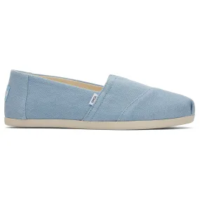 Blue Organic Cotton Casual Shoes