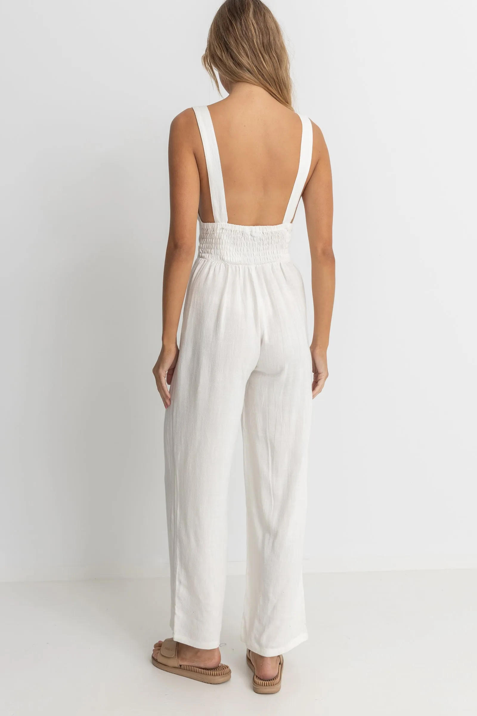 Cabana Jumpsuit White