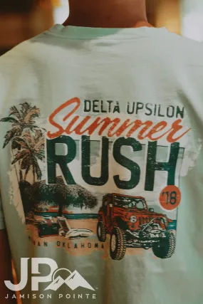 Delta Upsilon Summer Rush Jeep Tee