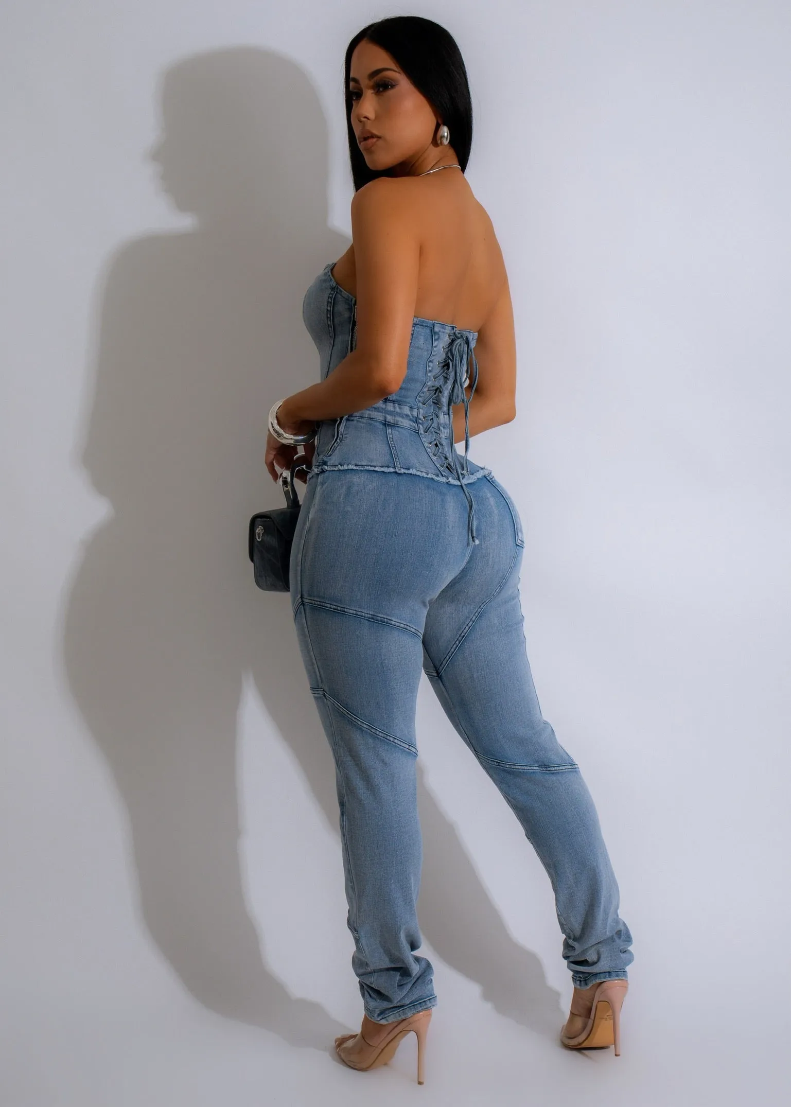 Dreamer Jumpsuit Light Denim