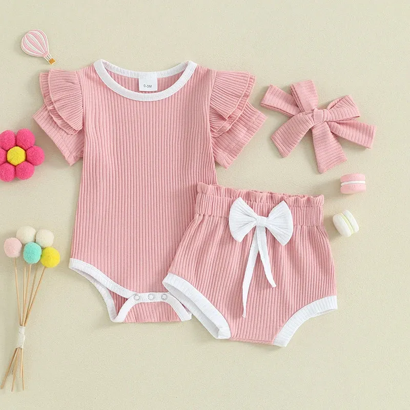 ELOISE Bowtie Ruffle Summer Outfit