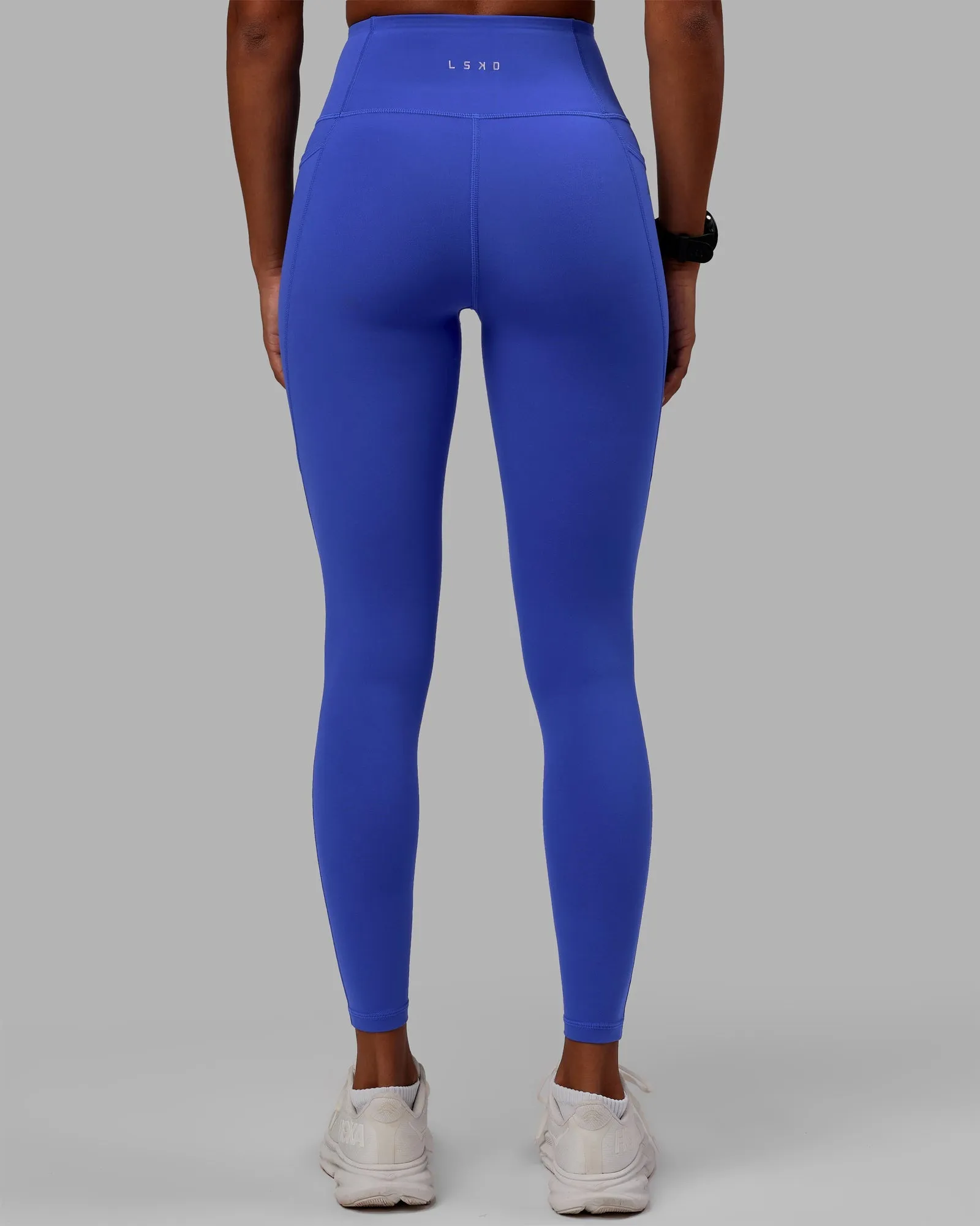 Flux Full Length Leggings - Power Cobalt