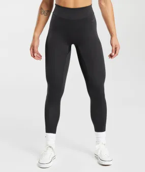 GS Power Regular Leggings - Black