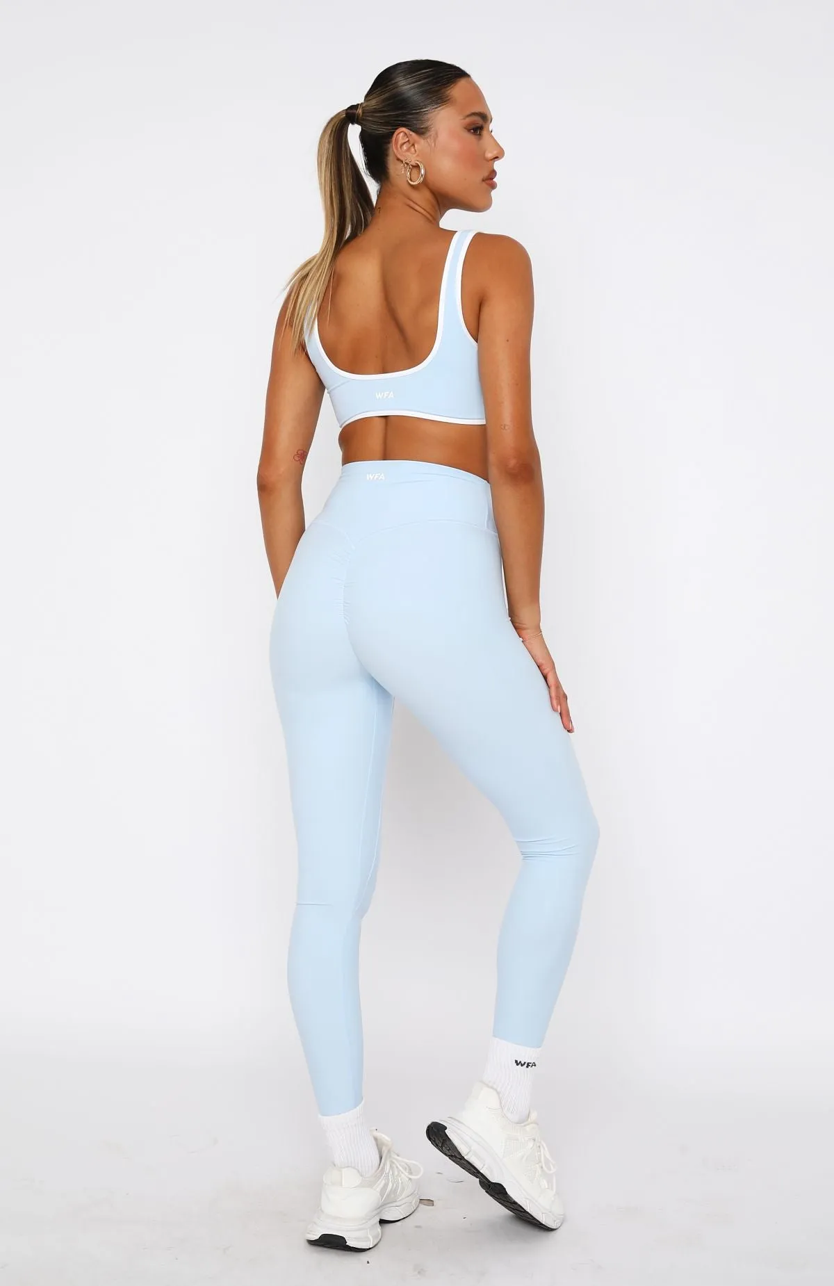 Intensity Scrunch Leggings Baby Blue