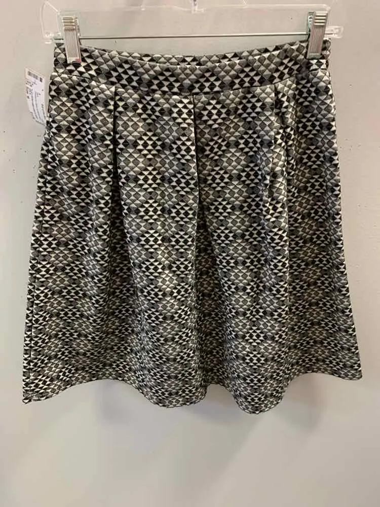 JOE B Dresses and Skirts Size M BLK/GRAY/WHT Skirt