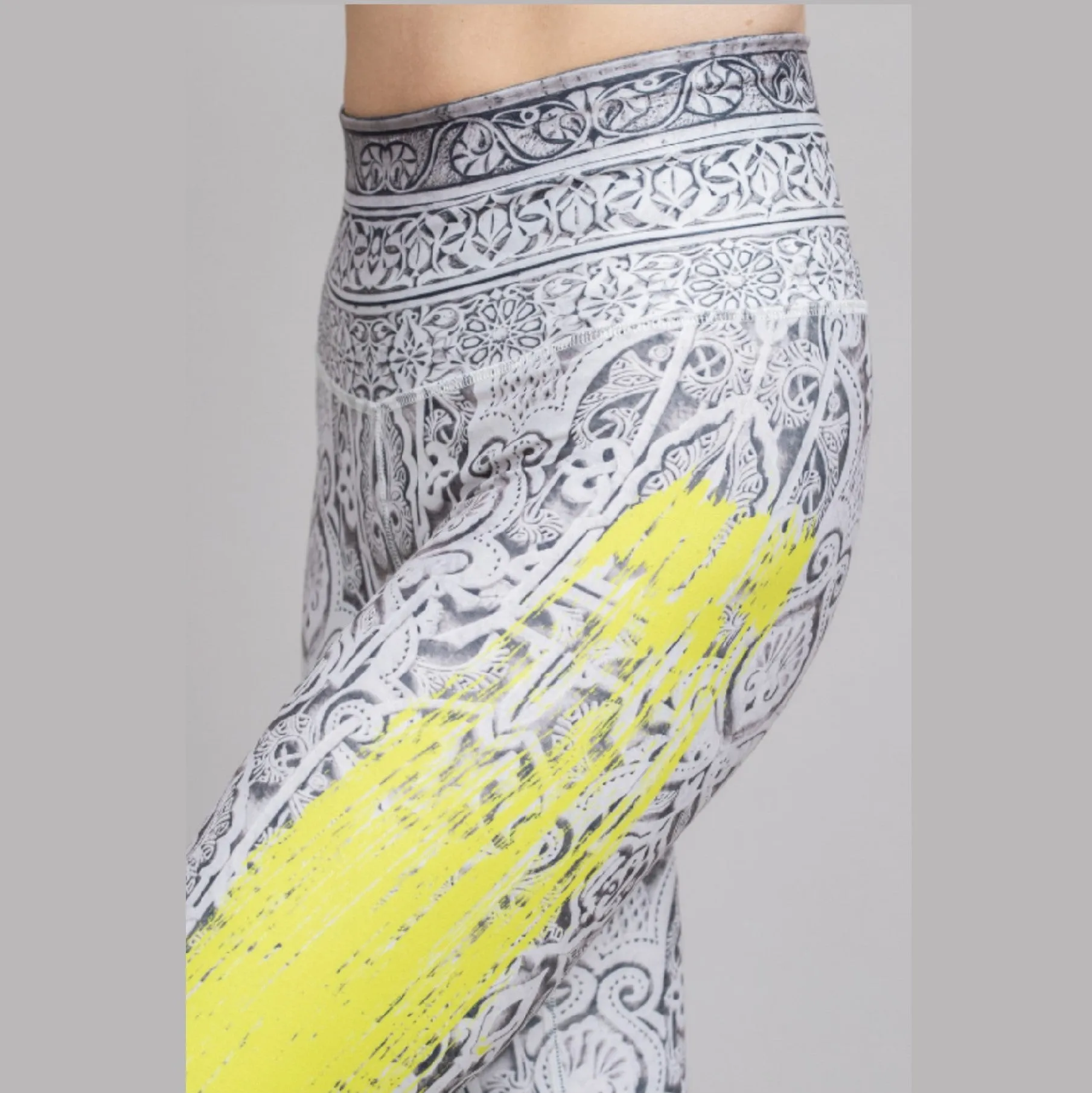 Neon Stone Barefoot Leggings