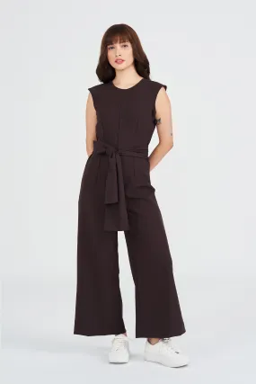 Nolan Straight Leg Wrap Jumpsuit