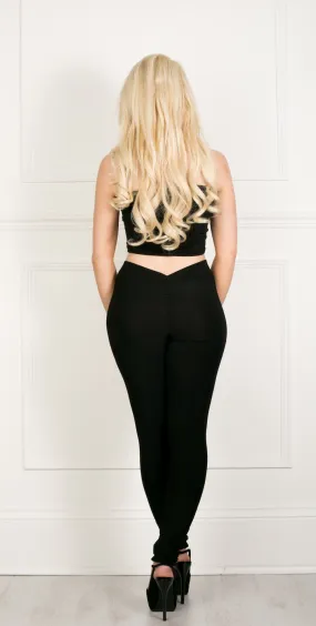 Slinky V backed leggings