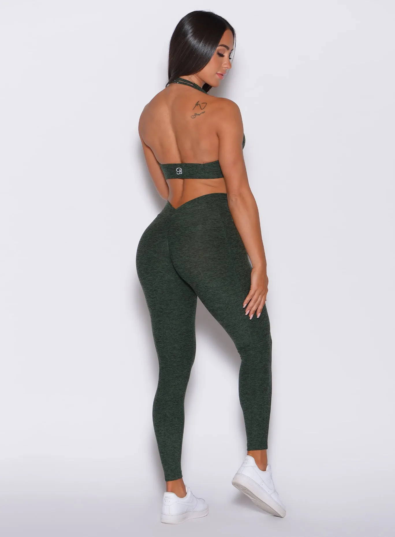 V Back Leggings